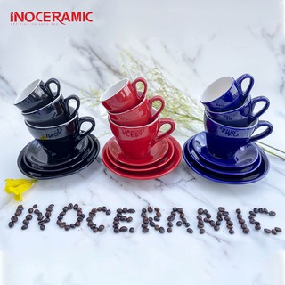 Bộ ly tách sứ cafe Espresso Bát Tràng