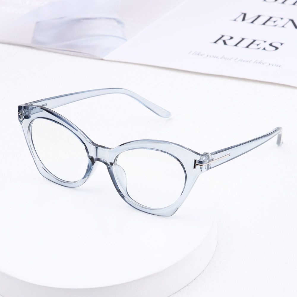 MOILY Fashion Anti-Blue Light Eyewear Computer Retro Spectacles Frames Optical Glasses Vision Care Irregular Anti-Radiation Vintage Eyeglasses