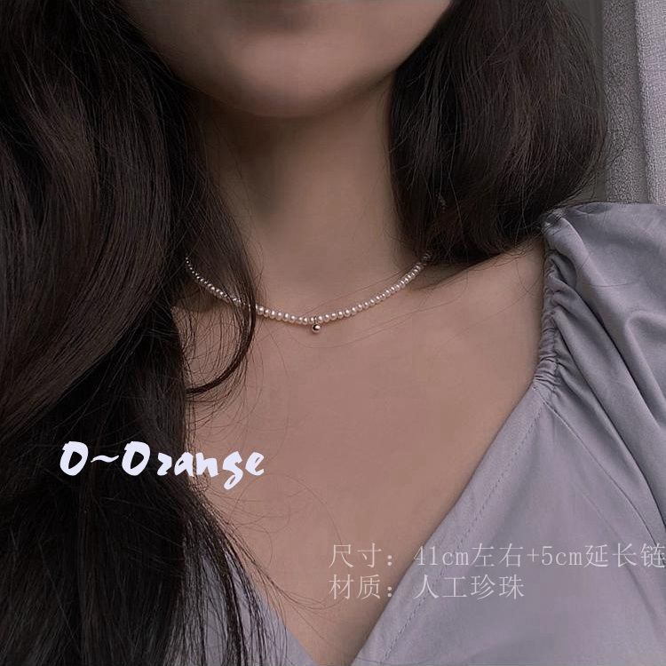 Dây Chuyền Ngọc Trai Phong Cách Retro Sang Trọng Thời Trang Mùa Hè 2021
