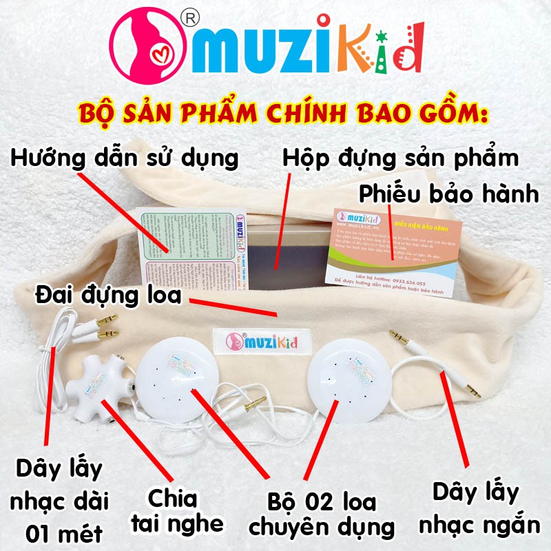 TAI NGHE THAI NHI MUZIKID MÀU DA NGƯỜI - YTE115.COM ĐẠI LÝ CHÍNH THỨC MUZIKID