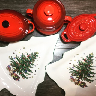 Nồi sứ của Le creuset và staub