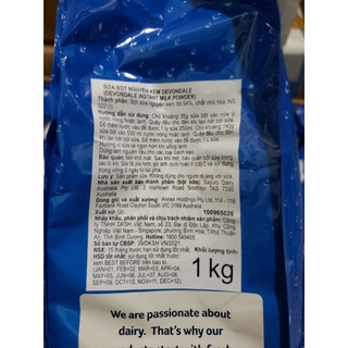 Sữa bột DEVONDALE NGUYÊN KEM 1KG ( date 04/2025)