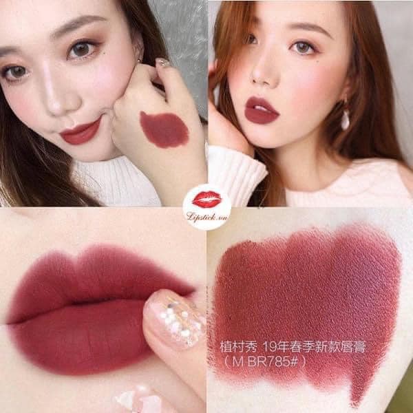 Shu Uemura- Son Rouge unlimited Matte Lipstick M BR 785 3 g