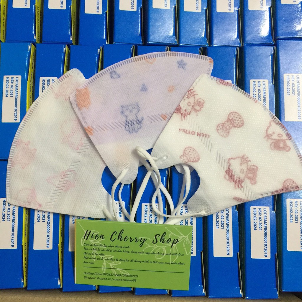 [CHÍNH HÃNG] Khẩu trang 5D Mask cho bé - Hộp 10 chiếc | BigBuy360 - bigbuy360.vn