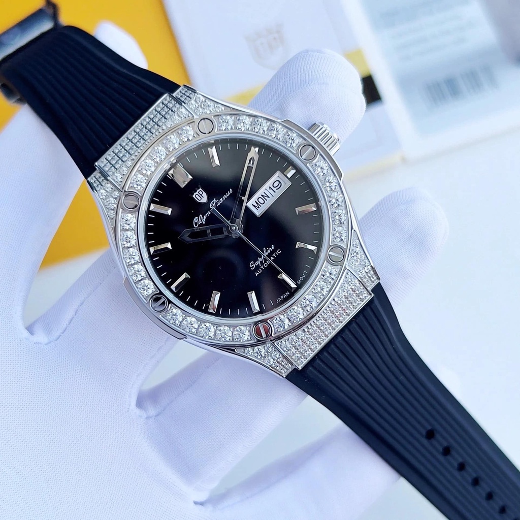 ĐỒNG HỒ NAM OLYM PIANUS WATCH FUSION DIAMOND CLASSIC FOR MEN