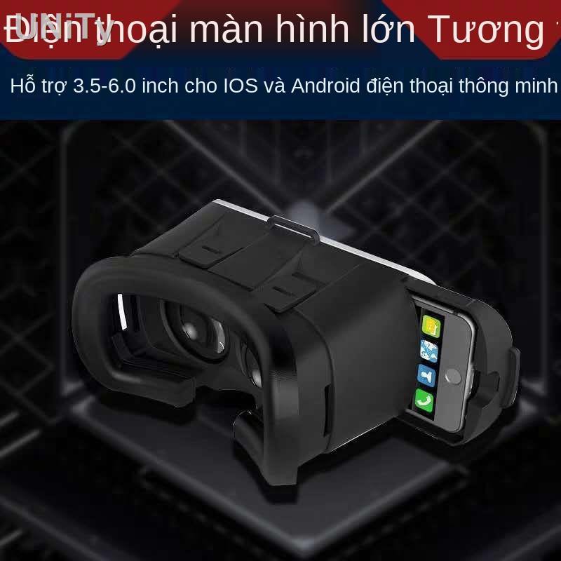 ﹉✕❖Kính VR chơi game console Kính 3D Kính thực tế ảo xem phim màn hình lớn tất cả trong một smartphone tay cầm đặc biệt