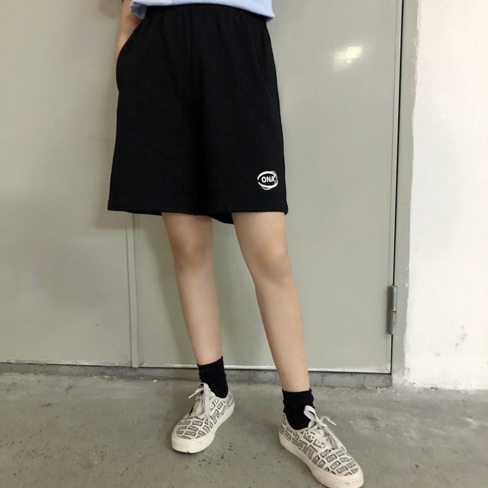 Quần short thun nam nữ DKSG, Quần Đùi Unisex QD008