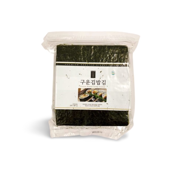 Rong Biển Cuộn Kimbap Hàn Quốc 100 Lá Bản To Có Zip Dùng Cho Nhà Hàng