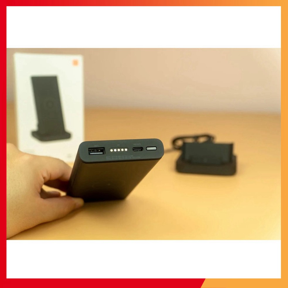 Pin sạc kiêm đế sạc không dây Xiaomi 10000mAh WPB25ZM 30W