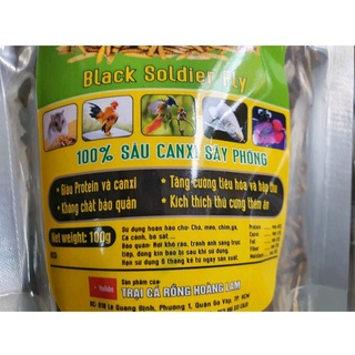 Thức Ăn Sâu Canxi Sấy Khô 65gr