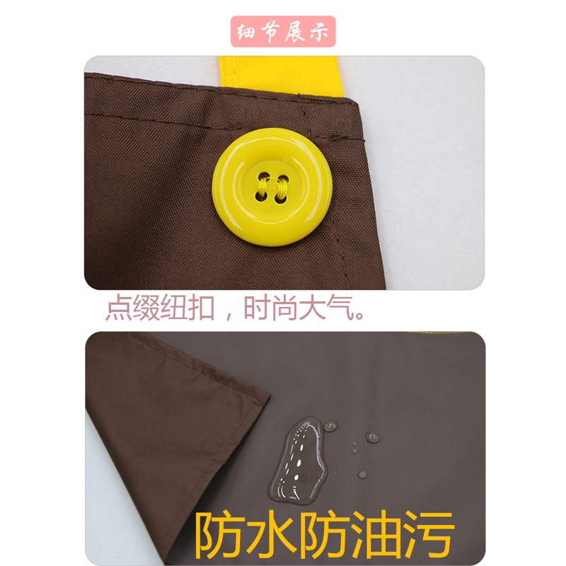Tạp dề nữ thời trang nhà bếp gia dụng chống thấm dầu dễ thương nấu ăn nội trợ người phục vụ làm việc tạp dề người lớn