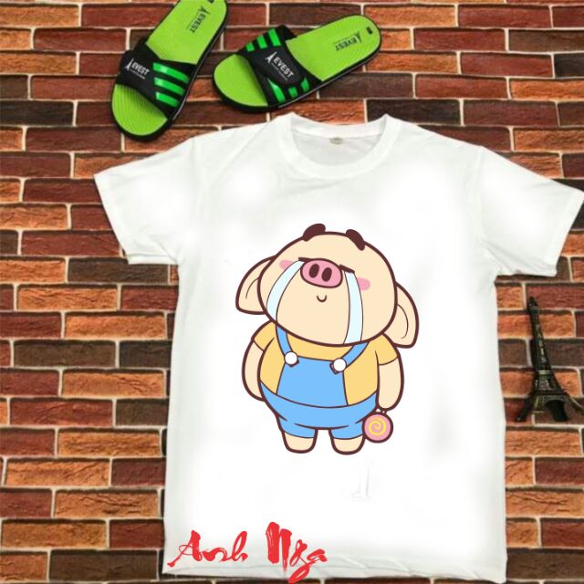 áo thun áo phông nữ nam chất cotton mịn mát có đủ size mịn mát