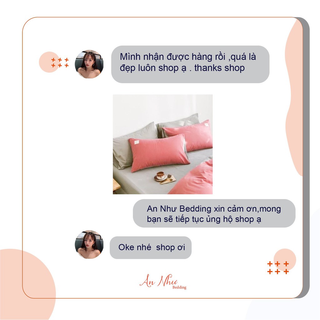 Vỏ gối nằm 💖45x65💖 vỏ gối, bao gối cotton đũi An Như Bedding | BigBuy360 - bigbuy360.vn