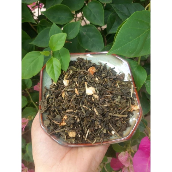 Trà xanh nhài pha chế trà chanh, trà tắc, các loại trà hoa quả