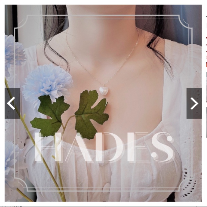 Vòng cổ nữ ngọc trai nhân tạo sang trọng - dây chuyền 2 tầng necklace phong cách Hàn Quốc phụ kiện Hades.js