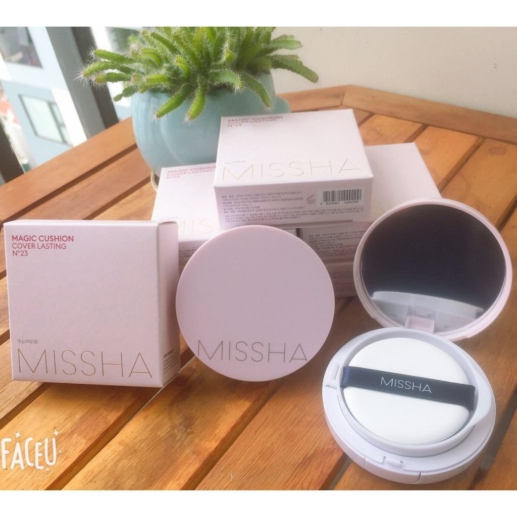 Phấn nước Missha Magic Cushion 𝗖𝗵𝗶́𝗻𝗵 𝗵𝗮̃𝗻𝗴 Phấn Missha Cushion SPF50+/PA+++