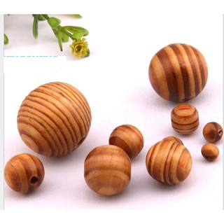 0.5kg hạt gỗ vân nâu đủ size 6-8-10-12-14-16-18-20-25-30-35-40mm