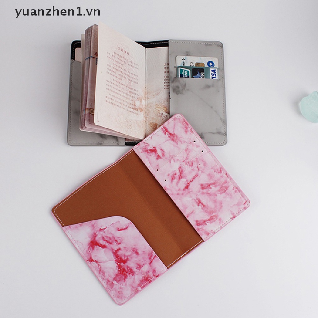 Ví Da PU Đựng Hộ Chiếu Thiết Kế Đơn Giản Tiện Dụng