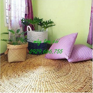 Thảm lục bình trang trí nhà cửa đường kính 1m5