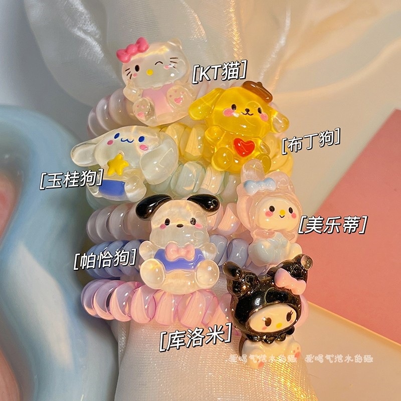 2022 Sanrio Dây Điện Thoại Di Động Màu Kẹo Hoạt Hình