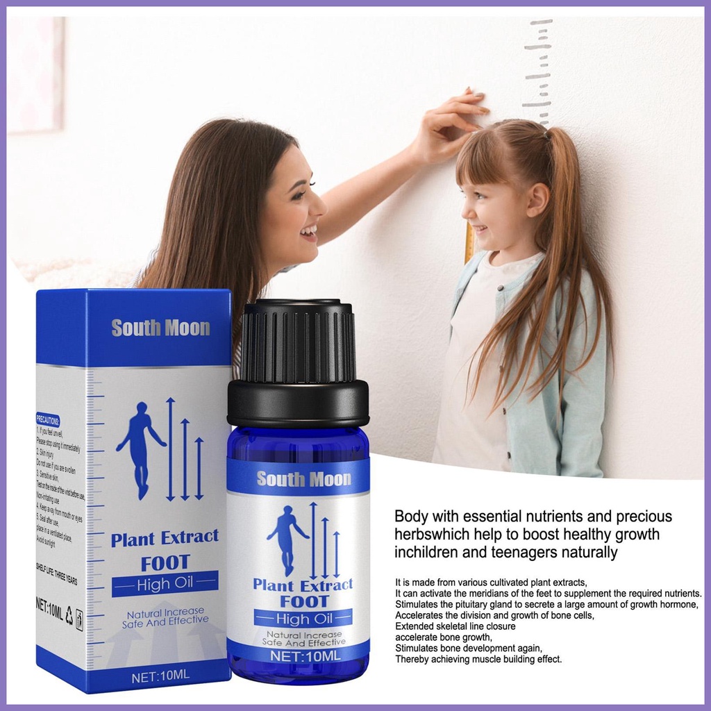 Tinh Dầu Mát Xa Chân Giúp Tăng Chiều Cao 10ml 2Vn