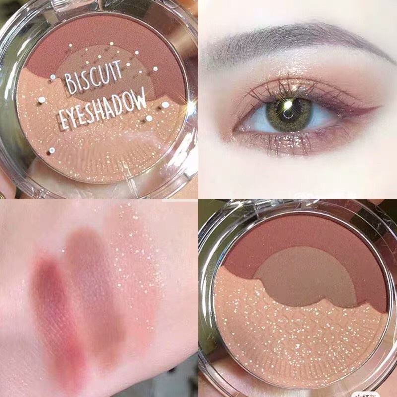 ✨✨Bảng Mắt Nhũ 3 Ô Biscuit Eyeshadow siêu Hot  Buôn sỉ