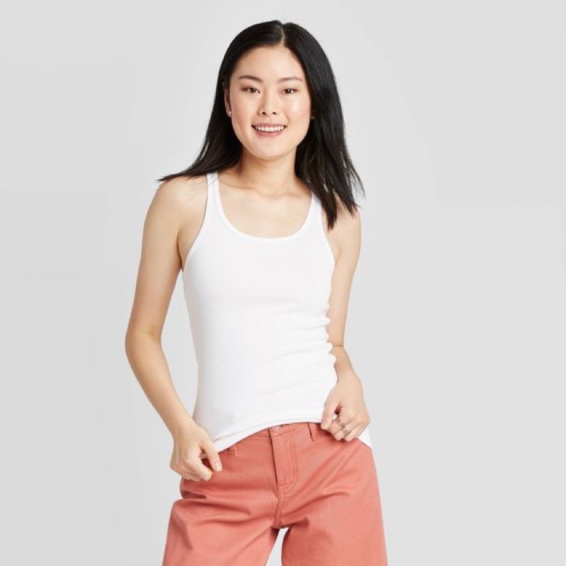 Áo ba lỗ nữ modal cổ rộng vnxk | BigBuy360 - bigbuy360.vn