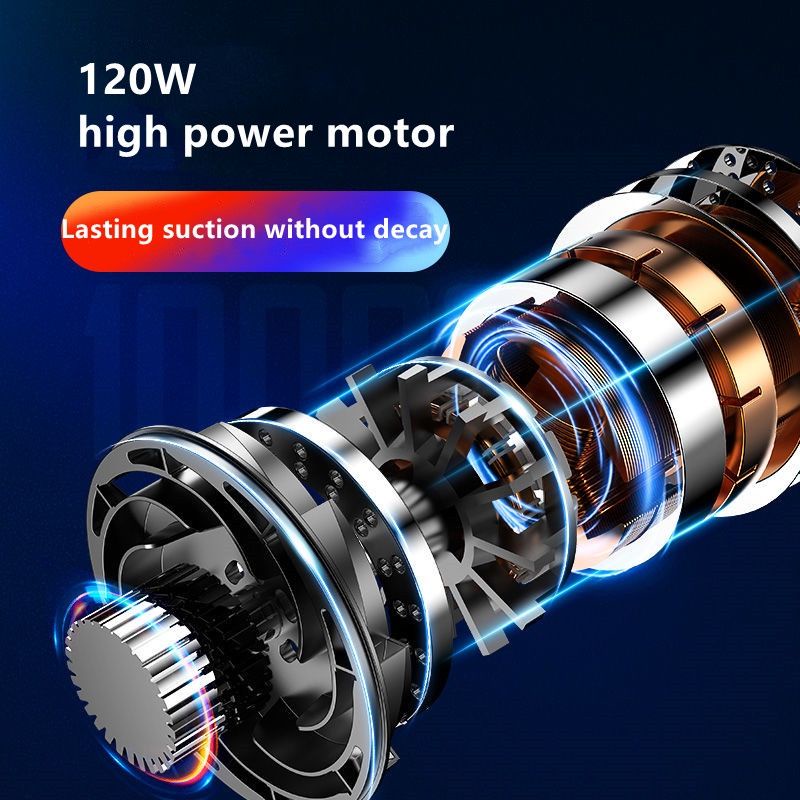 Máy hút bụi cầm tay VACUUM CLEANER CÔNG SUẤT LỚN 15000 Pa ( màu đen bản tiêu chuẩn )