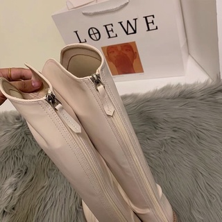[Order - Có ảnh thật] Boot nữ, boot đùi nữ da mềm mũi nhọn đế cao 3.5p