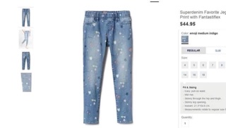 [Gap] Quần Jegging bé gái