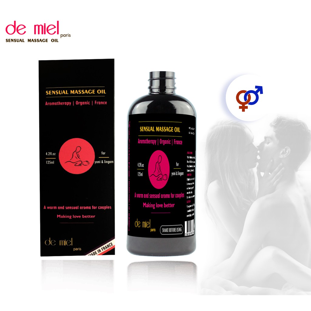 Dầu Massage Body & Yoni Cho Nam Nữ Thương Hiệu De Miel 100ml Sensual Oil