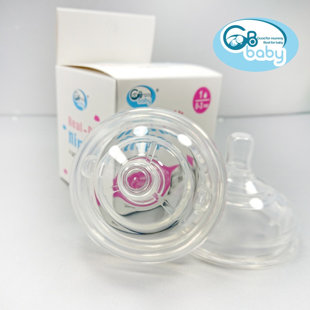 Núm Ty Silicon Cao Cấp GB-Baby Chính Hãng