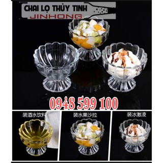 BỘ 6 LY KEM THỦY TINH 200ML