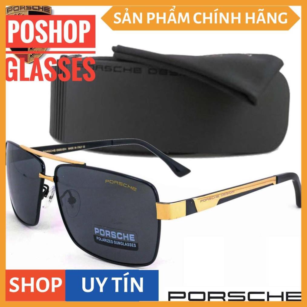 ❌GIÁ SỐC❌KÍNH MÁT NAM VUÔNG CAO CẤP 8711 Tròng POLAROID chống uv400 chống chói +TẶNG KÍNH ĐÊM | BigBuy360 - bigbuy360.vn