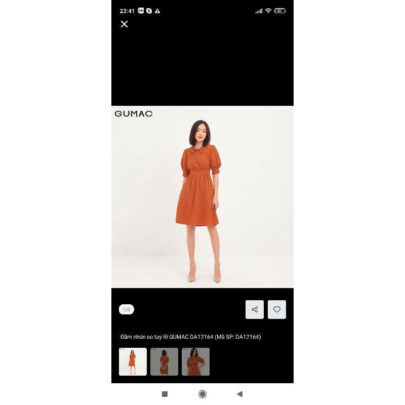 đầm gumac mới