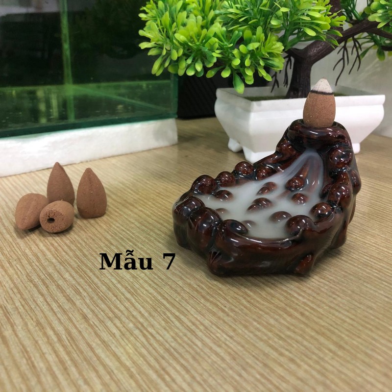 Thác khói trầm hương NHIỀU MẪU tặng 10 nụ trầm | BigBuy360 - bigbuy360.vn