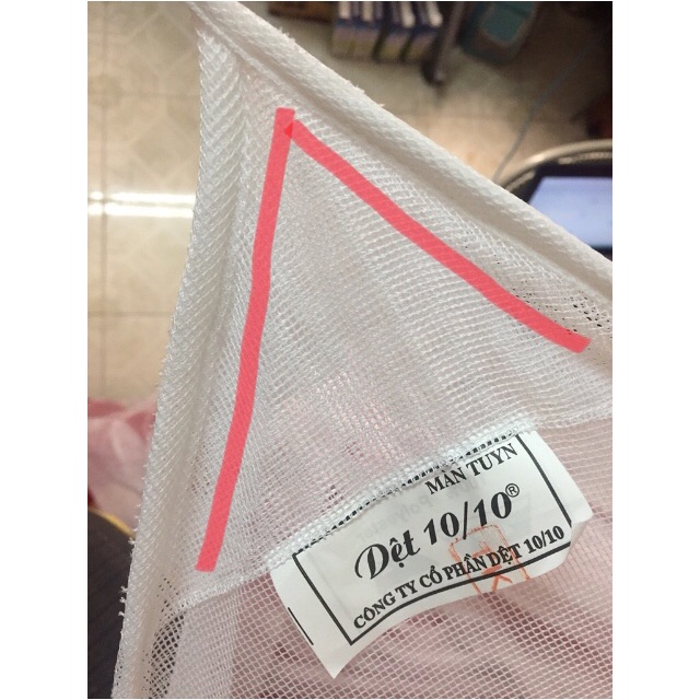 Màn tuyn dệt 10/10 3m x 2m x 2m