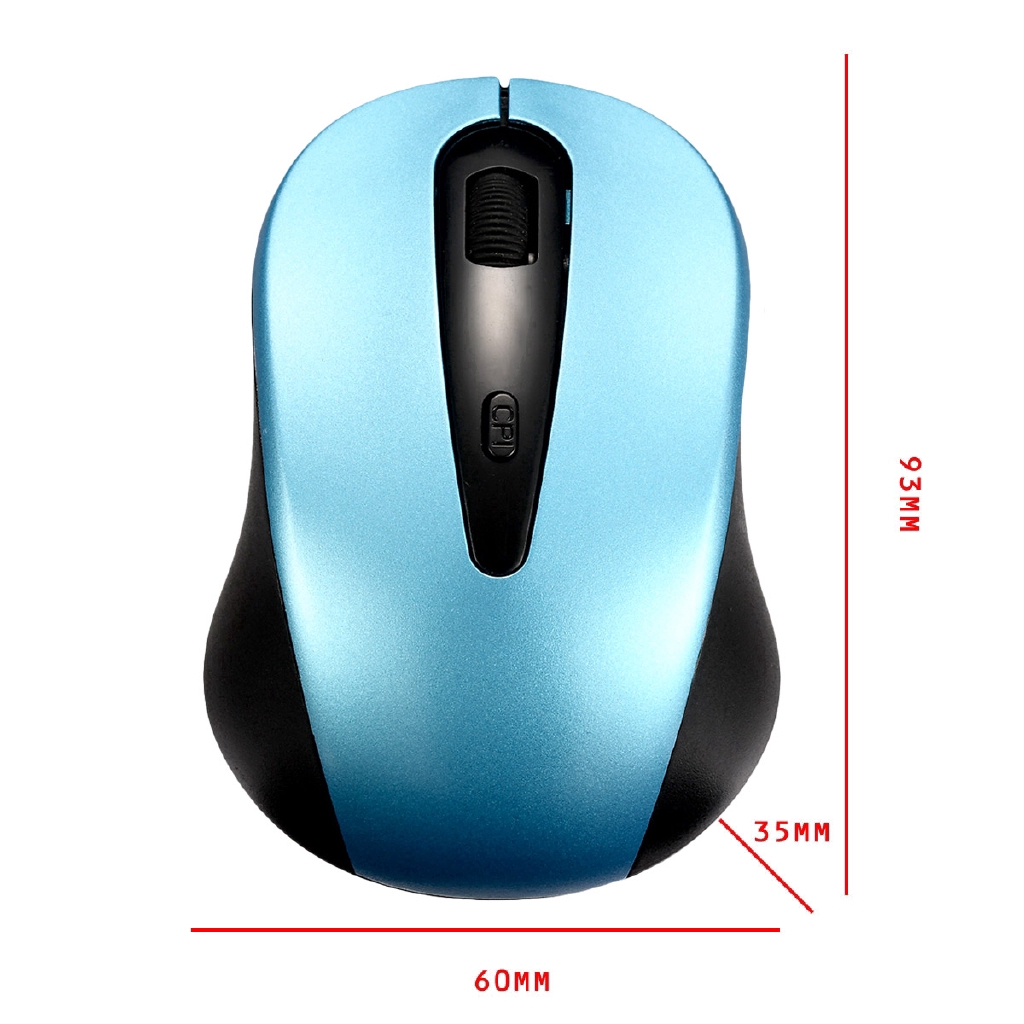 Chuột quang chơi game không dây 2.4Ghz kèm thiết bị kết nối USB nhận tín hiệu | BigBuy360 - bigbuy360.vn