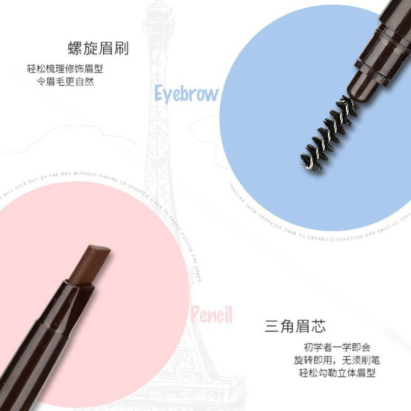 Chì Kẻ Lông Mày Drawing Eye Brow 2 Đầu Có Đầu Chuốt Chì 2 Trong 1 Có Đầu Che Khuyết Đi | BigBuy360 - bigbuy360.vn