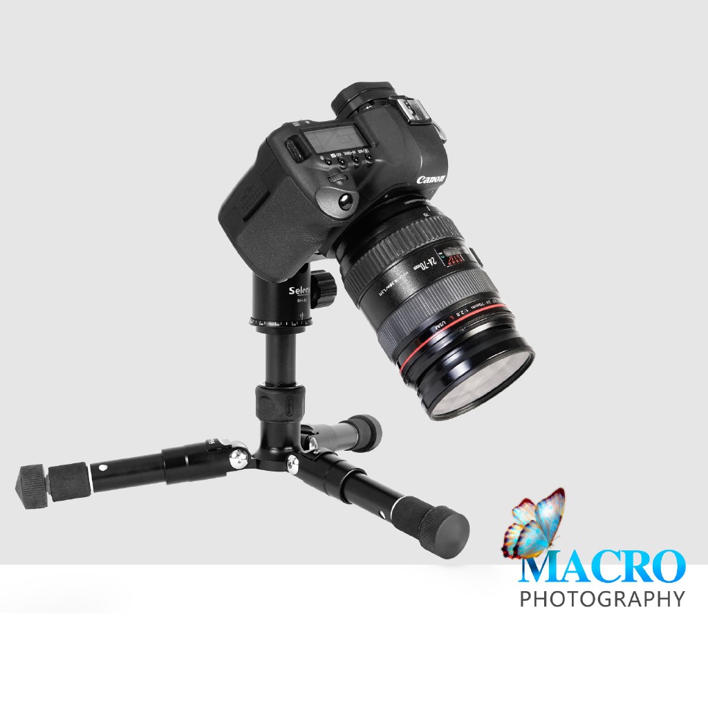 Chân đế tripod đỡ máy ảnh cơ SLR nhỏ gọn tiện lợi