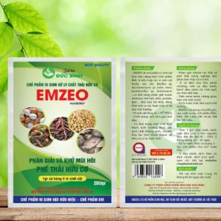 KHỬ MÙI HÔI CHẤT THẢI EMZEO