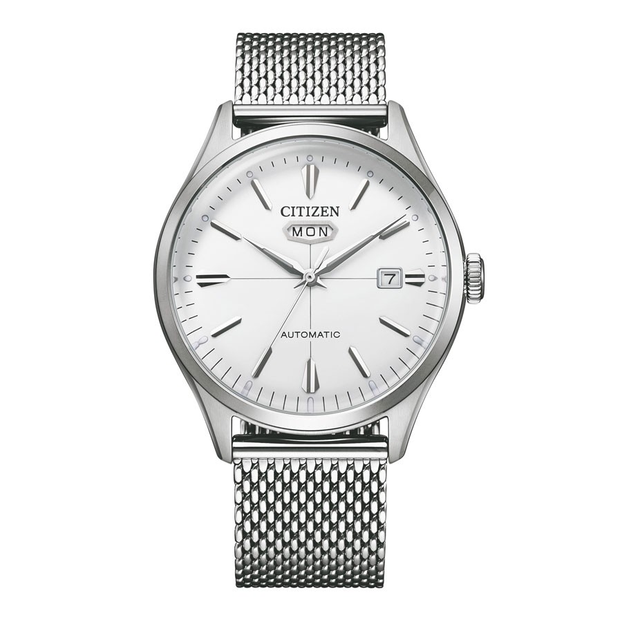 Đồng Hồ Citizen C7 Unisex Dây Thép Không Gỉ NH8390-89A - Mặt Trắng