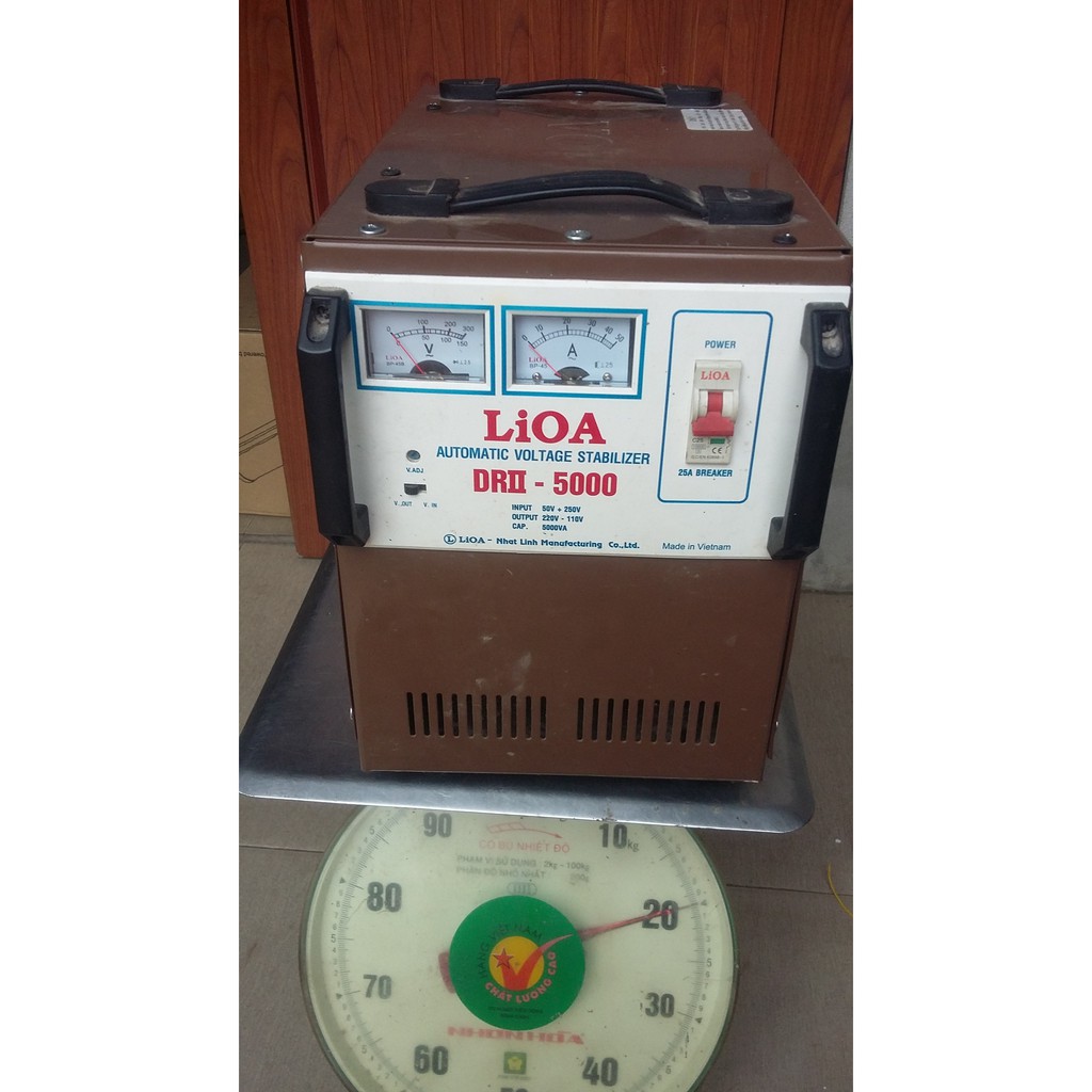 Ônr áp LIOA 5DRII- 5 KW HÀNG CŨ0906270769