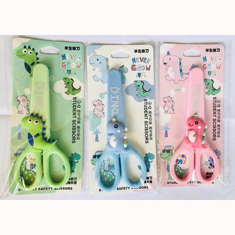 Kéo Silicone An Toàn Họa Tiết Kỳ Lân Hoạt Hình Đáng Yêu Cho Trẻ Em