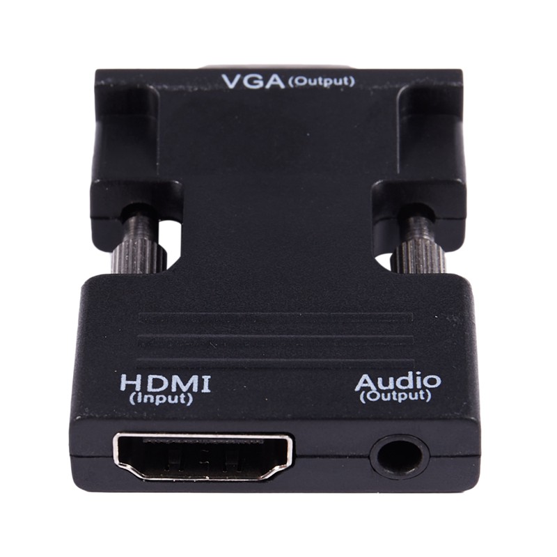 1080P HDMI Female to VGA Male with Audio Output Cable Converter