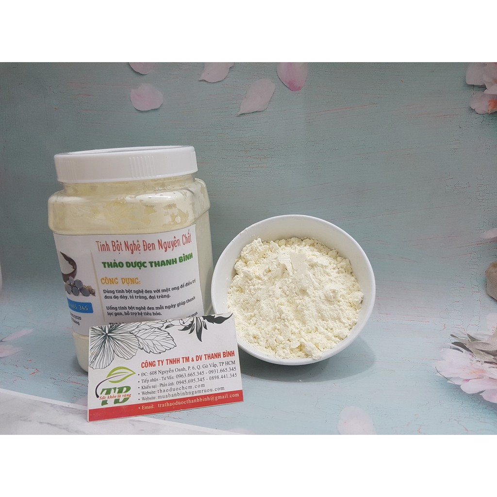 Tinh Bột Nghệ Đen 100gr [Nguyên Chất 100%]