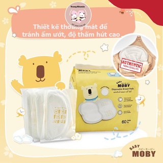 Miếng Lót Thấm Sữa Moby Baby Thoáng Khí