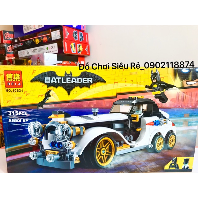 Bộ Lắp Ráp Siêu Xe Phantom Của BatMan
