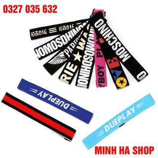 Băng đô headband trán thể thao- băng đầu thấm hút mồ hôi