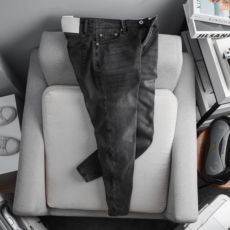Quần jean nam skinny ôm dáng chất bò cao cấp hàng xuất xịn